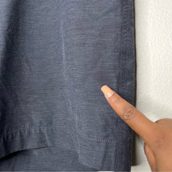 Faherty Men All Day Shorts 36" Charcoal Blue 8" Inseam Stretch Performance - Picture 8 of 13